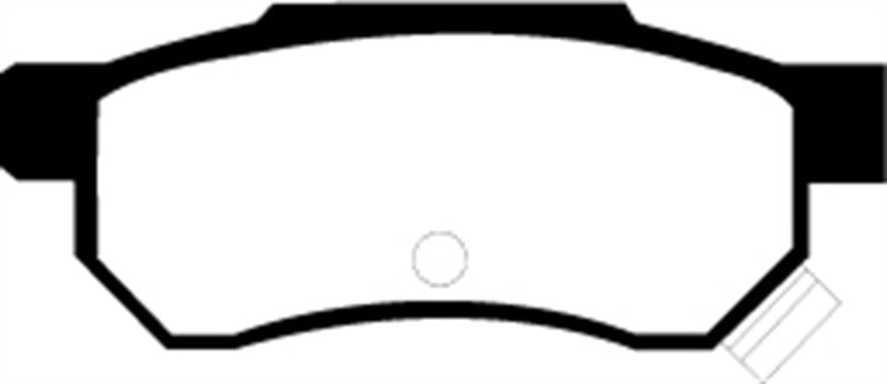 EBC 92-94 Acura Integra 1.7 Vtec Yellowstuff Rear Brake Pads EBC Brake Pads - Performance  AXOPROS