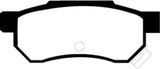 EBC 92-94 Acura Integra 1.7 Vtec Yellowstuff Rear Brake Pads EBC Brake Pads - Performance  AXOPROS