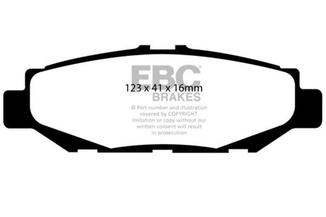 EBC 93-97 Lexus GS300 3.0 Yellowstuff Rear Brake Pads EBC Brake Pads - Performance  AXOPROS