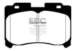 EBC 93-98 Toyota Supra 3.0 Twin Turbo Yellowstuff Front Brake Pads EBC Brake Pads - Performance  AXOPROS