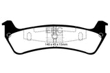 EBC 95-01 Ford Explorer 4.0 2WD Yellowstuff Rear Brake Pads EBC Brake Pads - Performance  AXOPROS
