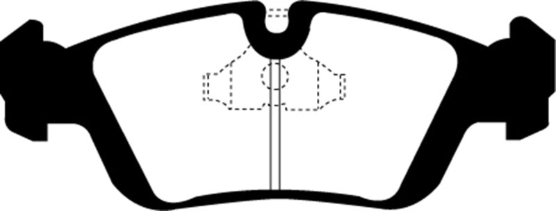 EBC 96-98 BMW Z3 1.9 Redstuff Front Brake Pads EBC Brake Pads - Performance  AXOPROS