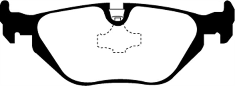 EBC 96-98 BMW Z3 1.9 Redstuff Rear Brake Pads EBC Brake Pads - Performance  AXOPROS