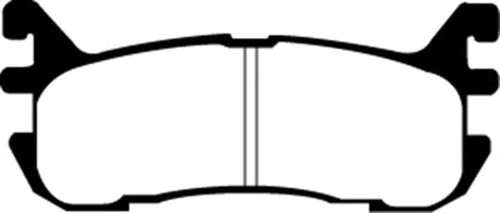 EBC 97-02 Ford Escort 2.0 Greenstuff Rear Brake Pads EBC Brake Pads - Performance  AXOPROS
