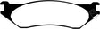 EBC 98-02 Dodge B150 B1500 Cargo 1500 Van 1/2 Ton Greenstuff Front Brake Pads EBC Brake Pads - Performance  AXOPROS