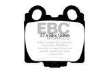 EBC 98-05 Lexus GS300 3.0 Yellowstuff Rear Brake Pads EBC Brake Pads - Performance  AXOPROS