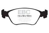 EBC 98-05 Volvo C70 2.3 Turbo T5 (16in Wheels) Redstuff Front Brake Pads EBC Brake Pads - Performance  AXOPROS