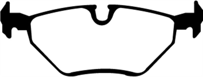 EBC 99-02 BMW Z3 2.5 Yellowstuff Rear Brake Pads EBC Brake Pads - Performance  AXOPROS