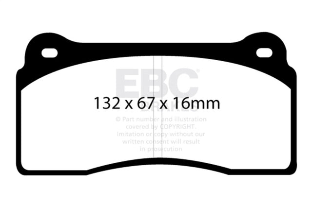 EBC 99-03 Aston Martin DB7 5.9 Bluestuff Front Brake Pads EBC Brake Pads - Racing  AXOPROS