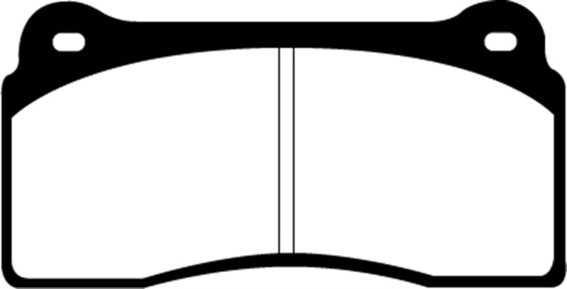 EBC 99-03 Aston Martin DB7 5.9 Redstuff Front Brake Pads EBC Brake Pads - Performance  AXOPROS