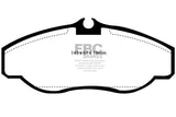 EBC 99-03 Land Rover Discovery (Series 2) 4.0 Greenstuff Front Brake Pads EBC Brake Pads - Performance  AXOPROS