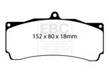 EBC Brakes Bluestuff Street and Track Day Brake Pads EBC Brake Pads - Racing  AXOPROS