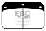 EBC Brakes Greenstuff 2000 Series Sport Pads EBC Brake Pads - Performance  AXOPROS