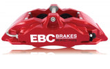 EBC Racing 05-11 Ford Focus ST (Mk2) Front Left Apollo-4 Red Caliper EBC Brake Calipers - Perf  AXOPROS