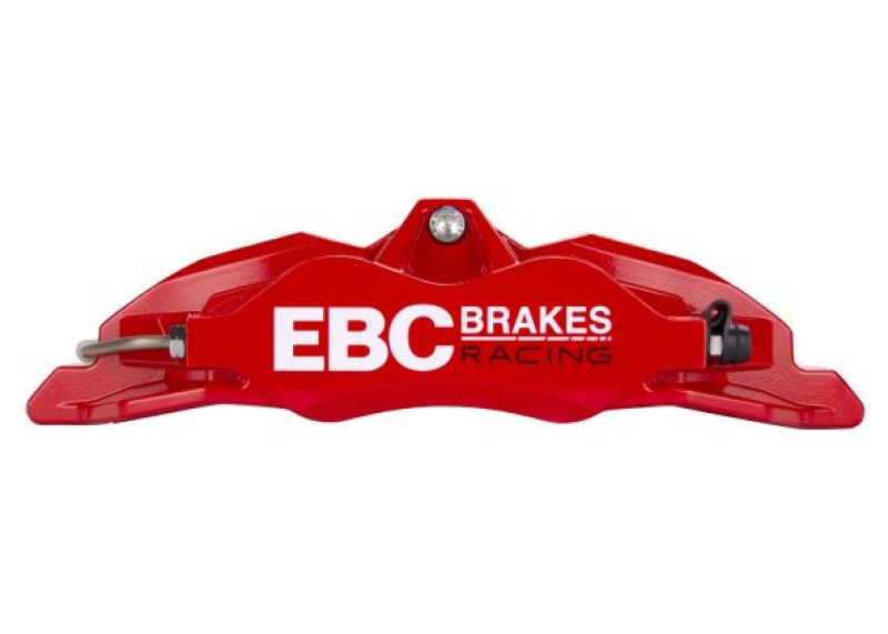 EBC Racing 05-11 Ford Focus ST (Mk2) Front Right Apollo-4 Red Caliper EBC Brake Calipers - Perf  AXOPROS