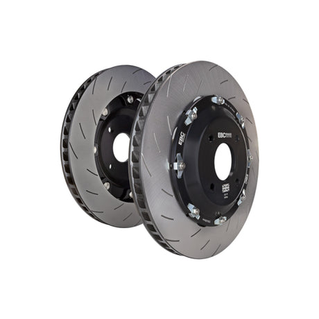 EBC Racing 06-13 Chevrolet Corvette C6 7.0L (Z06) SG-Racing Floating Conversion Rotors EBC Brake Rotors - 2 Piece  AXOPROS