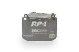 EBC Racing 09-16 Lotus Evora RP-1 Front/Rear Race Brake Pads (Pair Only) EBC Brake Pads - Racing  AXOPROS