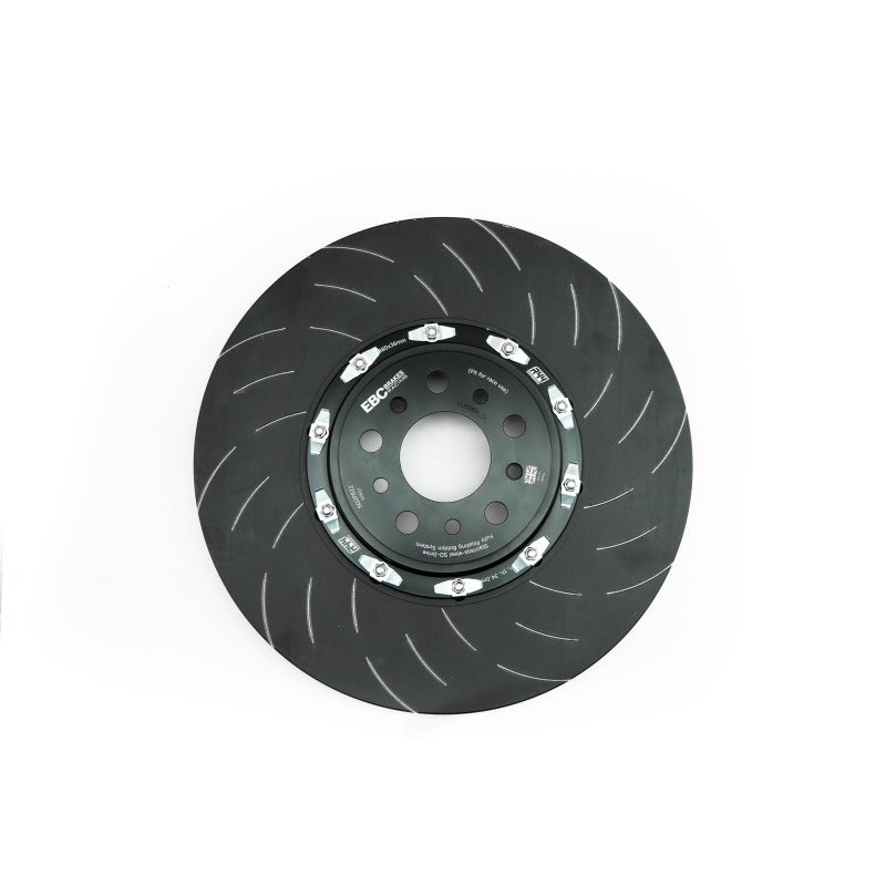 EBC Racing 11-21 Jeep Grand Cherokee 6.4L / 2018+ Dodge Durango SRT 2 Piece SG Racing Front Rotors EBC Brake Rotors - 2 Piece  AXOPROS
