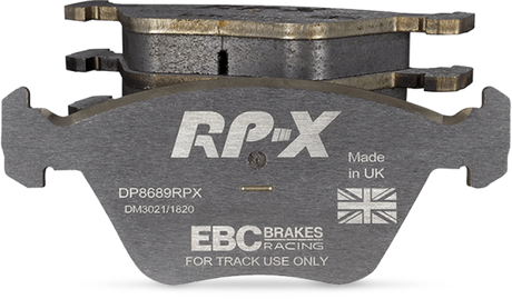 EBC Racing 2016+ Toyota 86/GR86 RP-X Front Brake Pads EBC Brake Pads - Racing  AXOPROS
