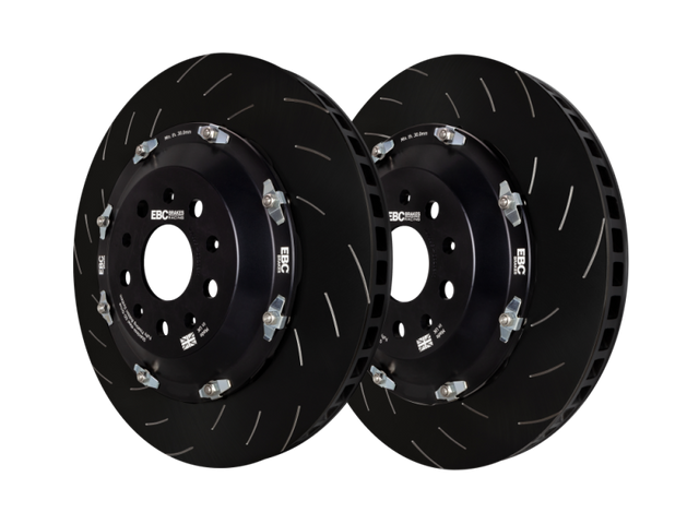 EBC Racing 2020+ Chevrolet Corvette Stingray 6.2L (w/Z51 Perf Pack) 2 Piece SG Racing Front Rotors EBC Brake Rotors - 2 Piece  AXOPROS