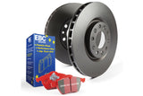 EBC S12 Brake Pad and Rotor Kit EBC Brake Rotors - OE  AXOPROS