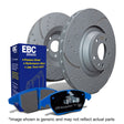 EBC S6 Brake Pad and Rotor Kit EBC Brake Rotors - Slot & Drilled  AXOPROS