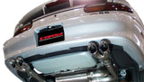 Corsa 1998-2002 Chevrolet Camaro Convertible Z28 5.7L V8 LS1 Polished Sport Cat-Back Exhaust CORSA Performance Catback  AXOPROS