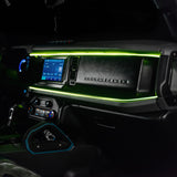 ORACLE Lighting Oracle 21-25 Ford Bronco ColorSHIFT LED Interior Dash Board Kit Headlights aftermarket performance part