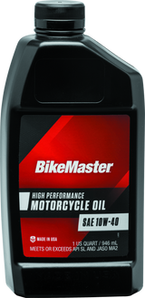 BikeMaster 10W40 Performance Oil - Quart BikeMaster Motor Oils  AXOPROS