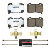 Power Stop 18-21 Jeep Grand Cherokee Rear Z26 Extreme Street Brake Pads w/Hardware PowerStop Brake Pads - Performance  AXOPROS