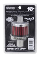 K&N 3/4 inch ID 2 inch OD 1.5 inch H Clamp On Crankcase Vent Filter K&N Engineering Air Filters - Universal Fit  AXOPROS