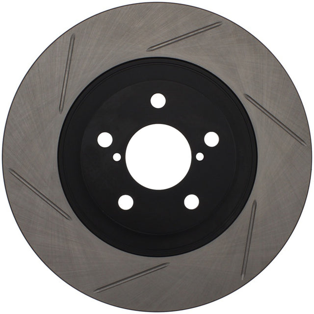 StopTech Power Slot 06-08 Subaru Legacy / 13 Scion FR-S / 13 Subaru BRZ Front Left Slotted Rotor Stoptech Brake Rotors - Slotted  AXOPROS