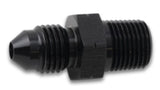 Vibrant BSPT Adapter Fitting -8 AN to 1/4in -19 Vibrant Fittings  AXOPROS
