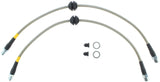 StopTech 08-09 BMW M3 (E92) SS Front Brake Lines Stoptech Brake Line Kits  AXOPROS