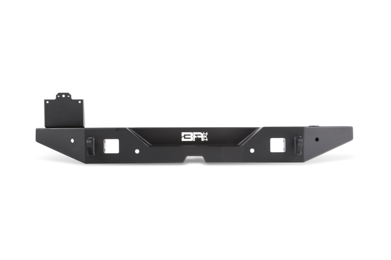 Body Armor 4x4 2018+ Jeep Wrangler Full Width Rear Bumper w/ Tire Carrier Mount Body Armor 4x4 Bumpers - Steel  AXOPROS