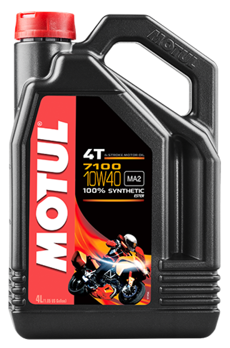 Motul 4L 7100 4-Stroke Engine Oil 10W40 4T Motul Motor Oils  AXOPROS