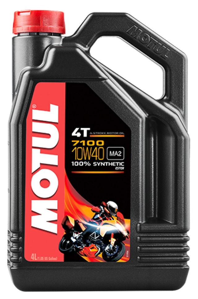 Motul 4L 7100 4-Stroke Engine Oil 10W40 4T Motul Motor Oils  AXOPROS