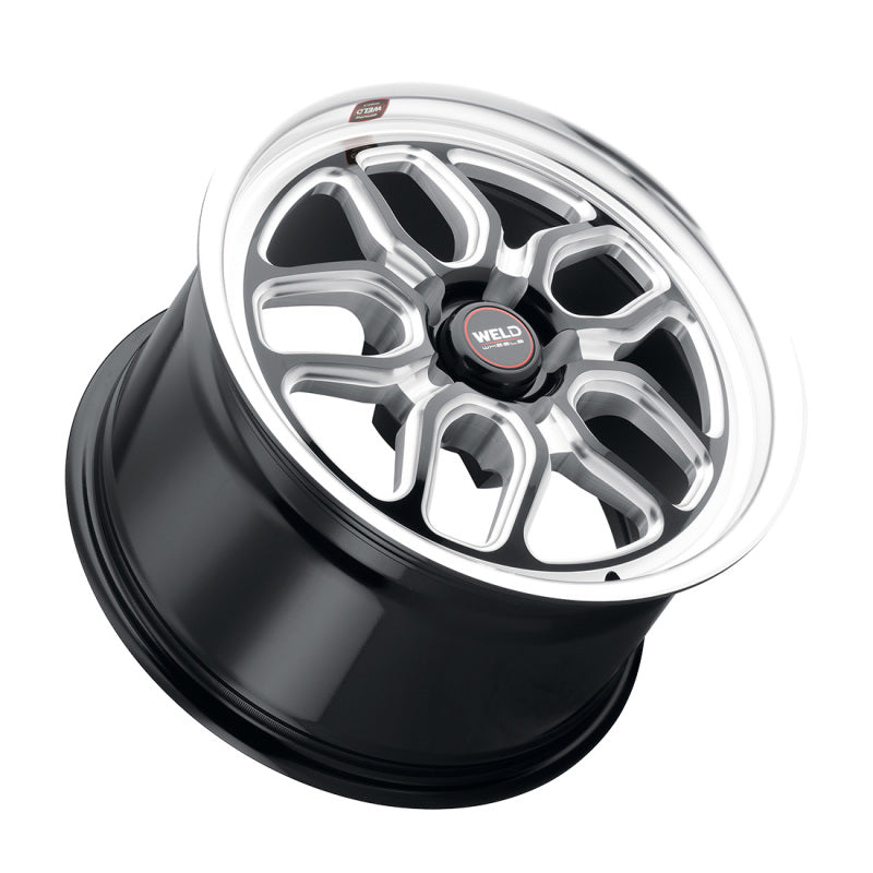 Weld S107 17X11 Laguna 5X127 ET-44 BS4.25 Gloss Black MIL Dia 78.1 Weld Wheels - Cast  AXOPROS