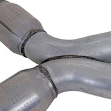 BBK 79-04 Mustang Coyote Swap Short Mid X Pipe w Catalytic Converters 3.0 For BBK Long Tube Headers BBK X Pipes  AXOPROS