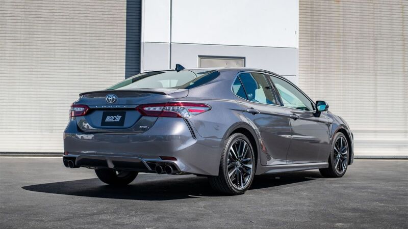 Borla 18-22 Toyota Camry XSE 2.5L i4 AT/MT FWD / 4DR S-TYPE Cat Back Exhaust (Black Chrome) Borla Catback  AXOPROS