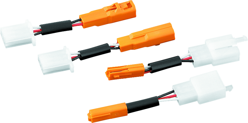 Kuryakyn Adapter Plug For Front Turn Signal Accent 06-17 Honda GL1800 (Pair) Kuryakyn Light Accessories and Wiring  AXOPROS