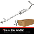 MagnaFlow BRE Exhaust Kit 01-06 Escalade Avalanche Suburban Yukon 5.3L Magnaflow Catback  AXOPROS