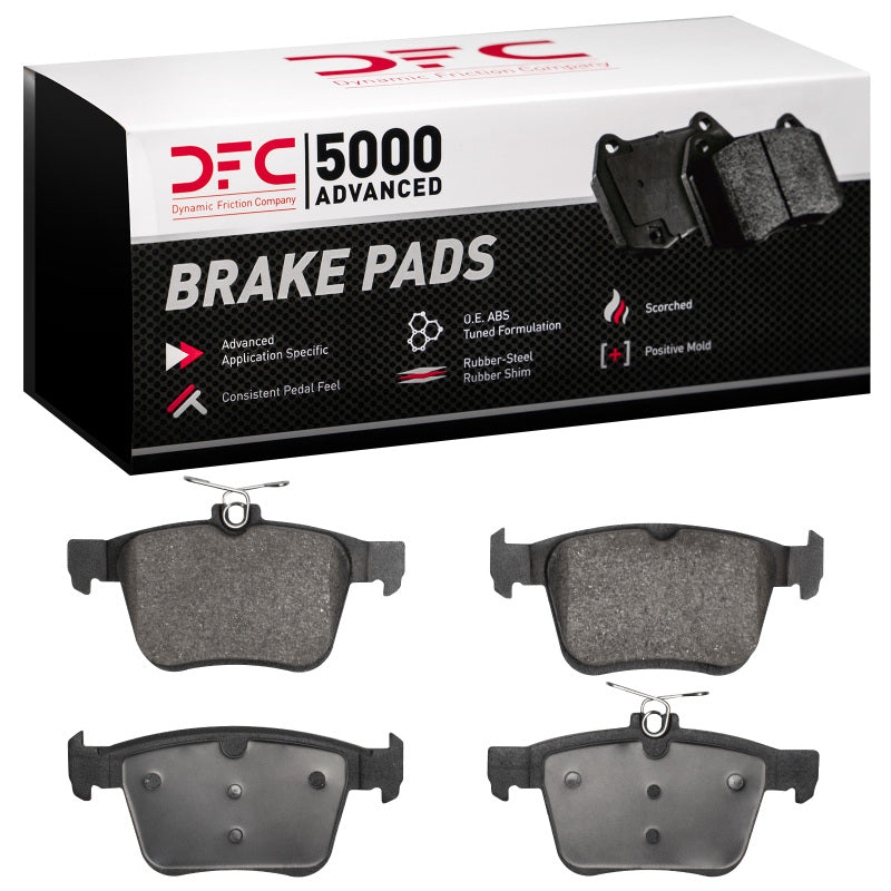 DFC DFC 13-25 Audi S3 (USA/Canada) Rear 5000 Advanced Ceramic Brake Pads Brake Pads - OE aftermarket performance part