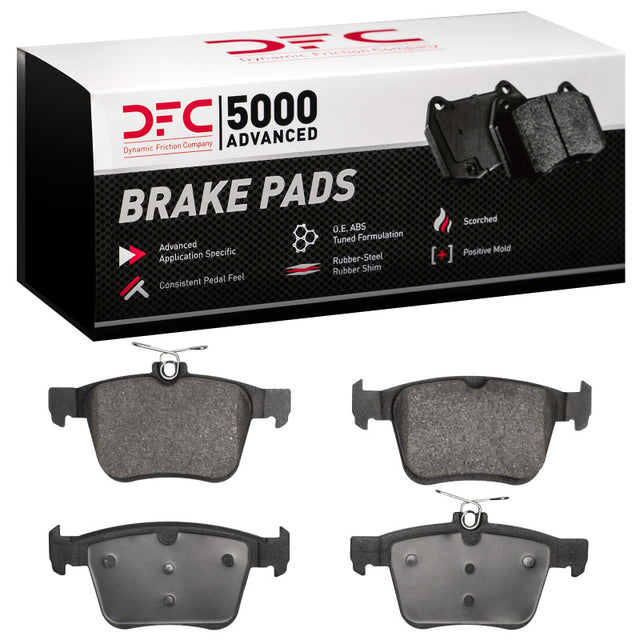 DFC DFC 13-25 Audi S3 (USA/Canada) Rear 5000 Advanced Ceramic Brake Pads Brake Pads - OE aftermarket performance part
