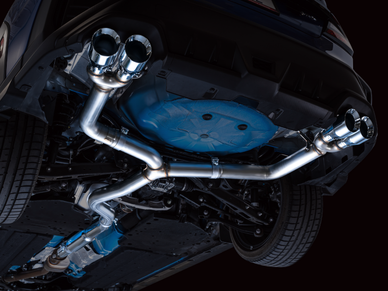 AWE Tuning 2022+ VB Subaru WRX Track Edition Exhaust - Chrome Silver Tips AWE Tuning Catback  AXOPROS