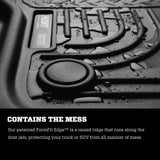 Husky Liners 07-12 Jeep Wrangler WeatherBeater Black Floor Liners Husky Liners Floor Mats - Rubber  AXOPROS