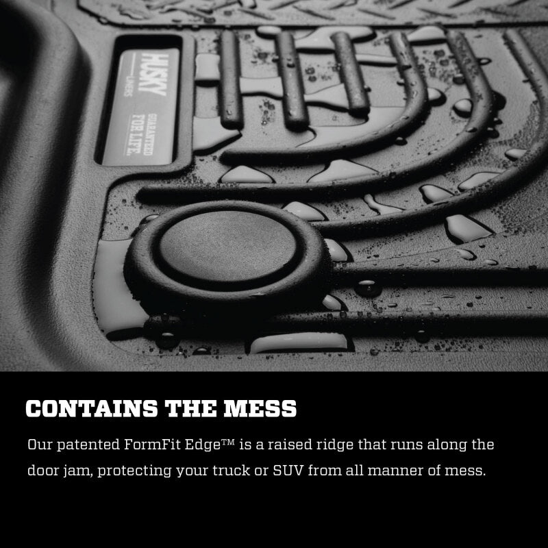 Husky Liners 18-23 Honda Odyssey WeatherBeater Black Front Floor Liners Husky Liners Floor Mats - Rubber  AXOPROS