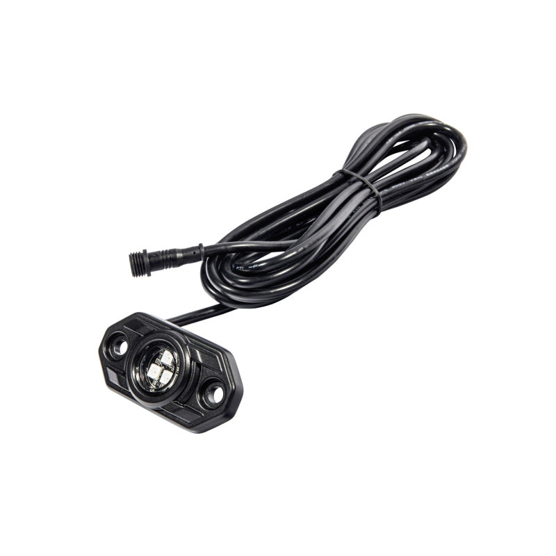KC HiLiTES C-Series RGB LED Rock Light Kit (Incl. Wiring) - Set of 6 KC HiLiTES Light Bars & Cubes  AXOPROS