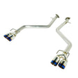 Remark 2017+ Lexus IS250/IS350 / 2015+ Lexus RC300/RC350 Axle Back Exhaust w/SS Double Wall Tip Remark Axle Back  AXOPROS