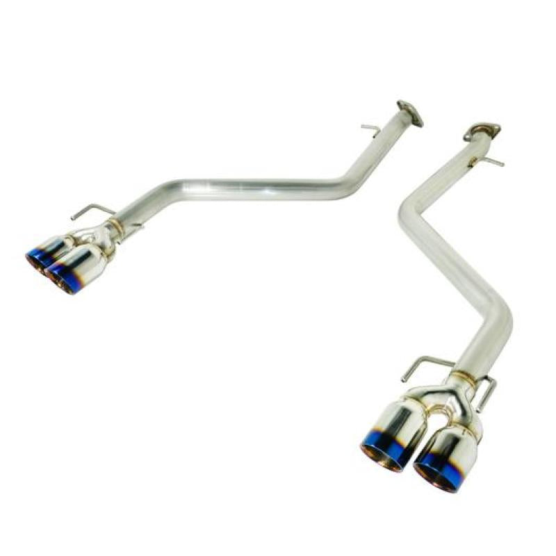 Remark 2017+ Lexus IS250/IS350 / 2015+ Lexus RC300/RC350 Axle Back Exhaust w/SS Double Wall Tip Remark Axle Back  AXOPROS